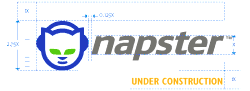 Roxio has added a clever new logo to the Napster site