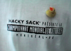 The Duck is worn with Pride